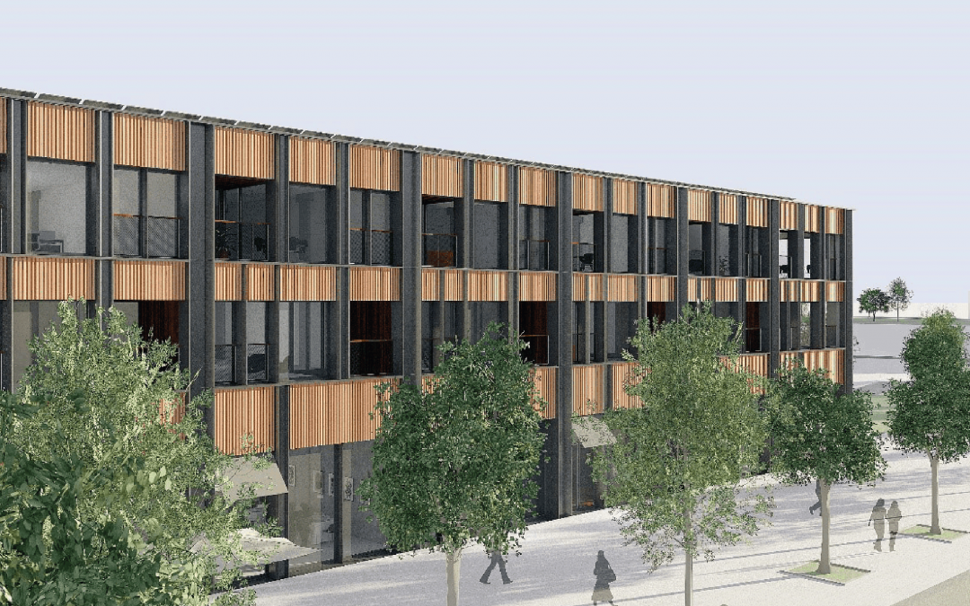 Hirugarren sektoreko erabilerako eraikina eta haren urbanizazio osagarria